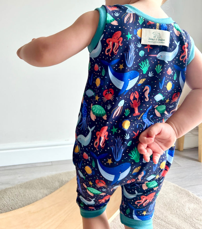 Under the Sea Baby and Children's Short Romper