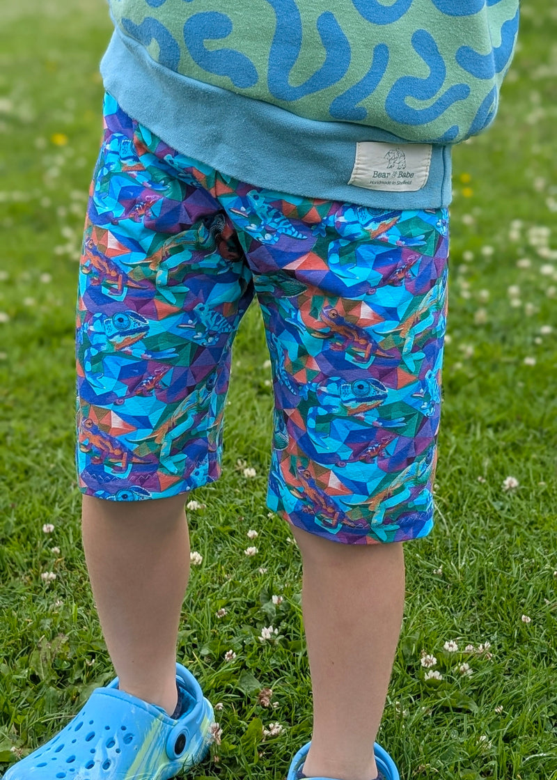 Geo Chameleons Baby and Children's Shorts