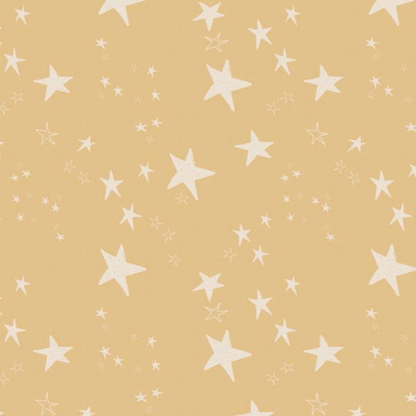 Yellow Stars Adult's Twist Headband