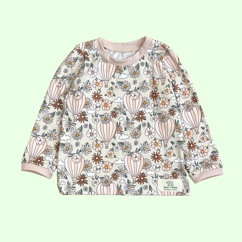 Flowers & Balloons Baby and Children's Long Sleeved Tee