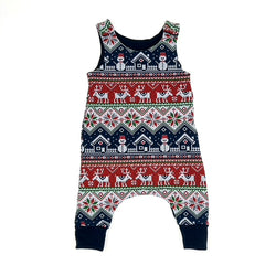 Christmas 3-6 Months Baby and Children's Romper, Variety of Prints (Ready to Ship)