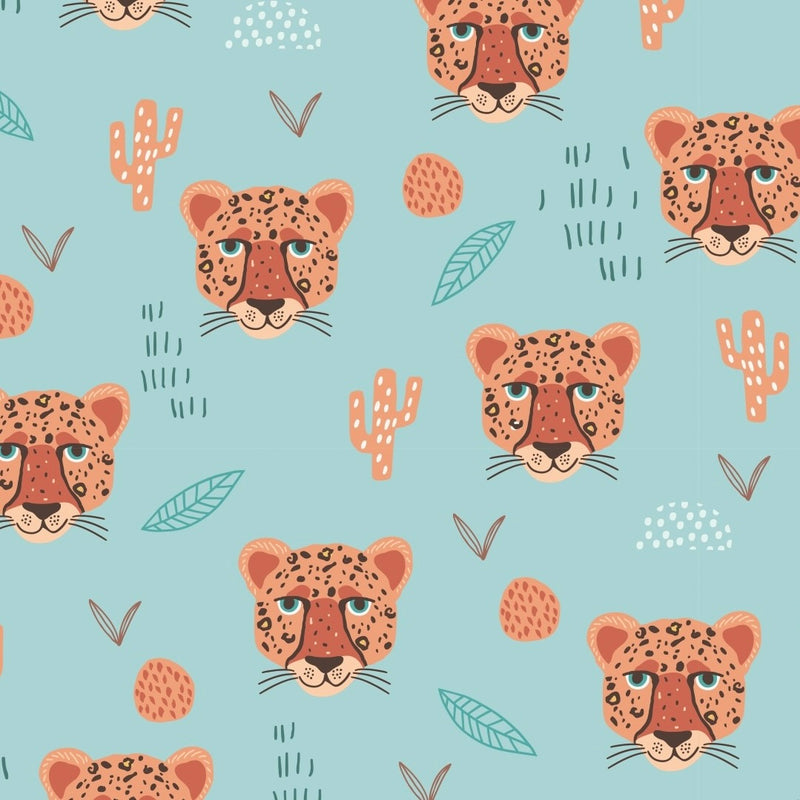 Aqua Leopards Baby and Children's Dress