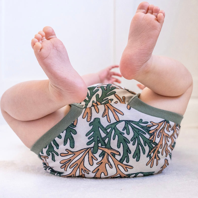 Seaweed Baby and Toddler Bummies
