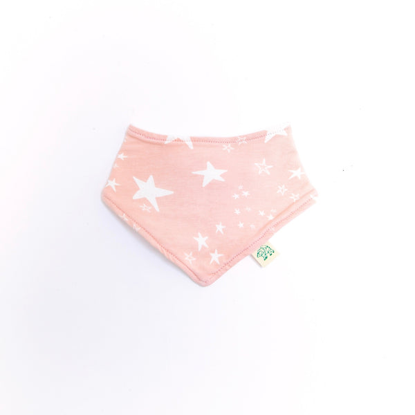 Pink Stars Baby and Children's Bib