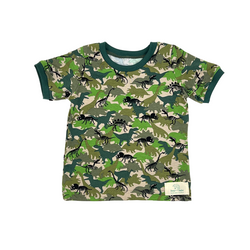 Camo Dinosaurs Baby and Children's T-shirt
