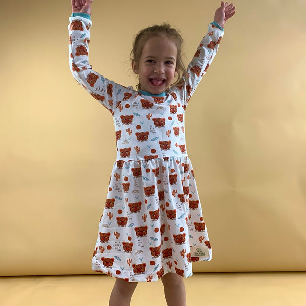 White Leopards Baby and Children's Dress
