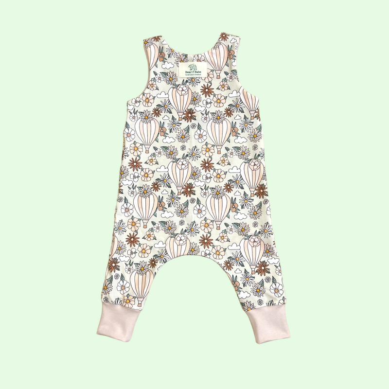 Flowers & Balloons Baby and Children's Romper