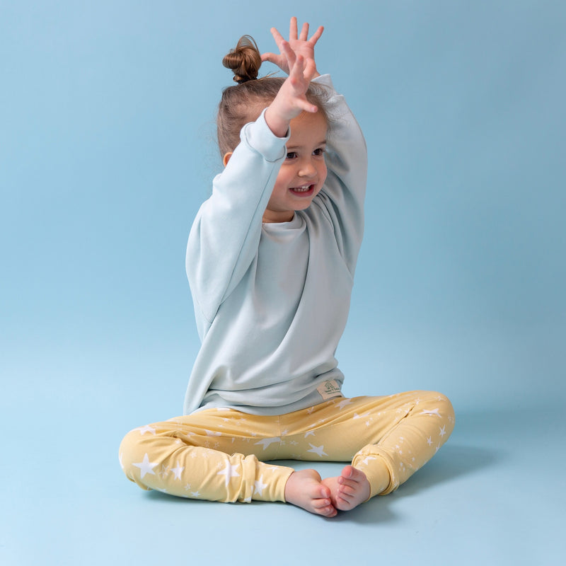 Yellow Stars Baby and Children's Leggings