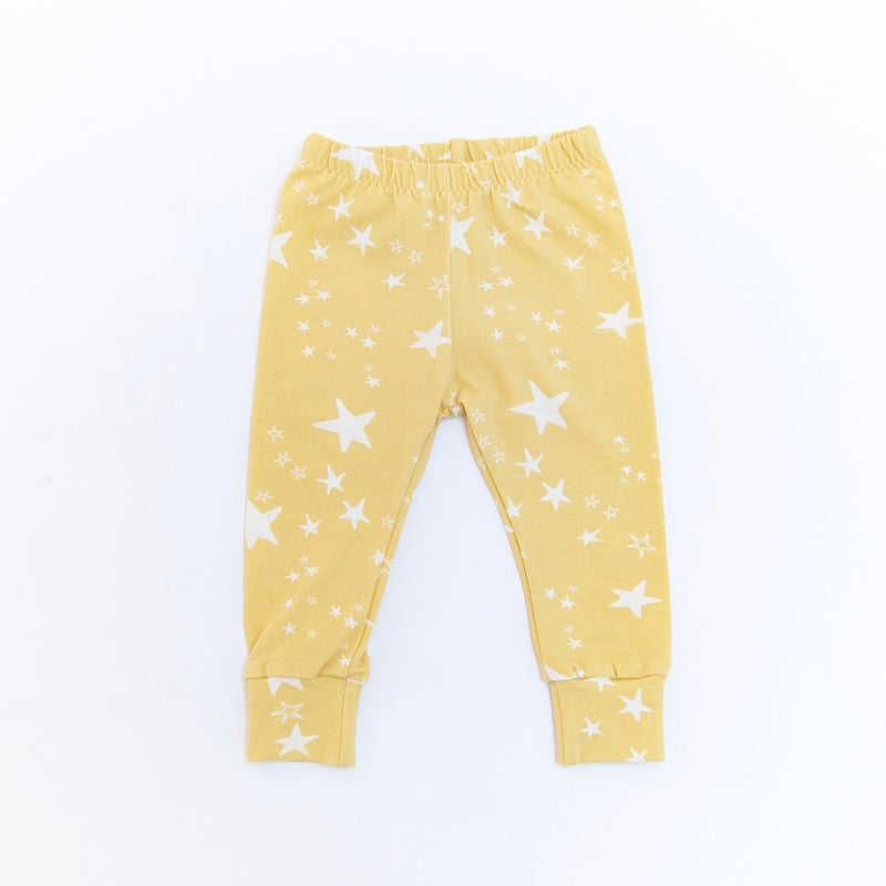 Yellow Stars Baby and Children's Leggings