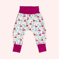 90s Flamingos Baby and Children's Harem Pants