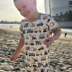 Construction Site Baby and Children's T-shirt