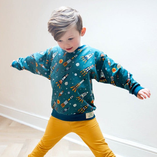 Space Patrol Baby and Children's Sweater