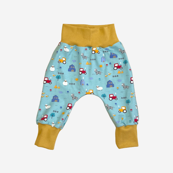 9-12 Months Baby and Children's Harem Pants, Variety of Prints (Ready to Ship)