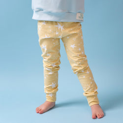 Yellow Stars Baby and Children's Leggings