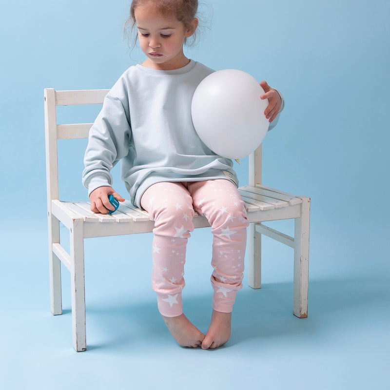 Pink Stars Baby and Children's Leggings