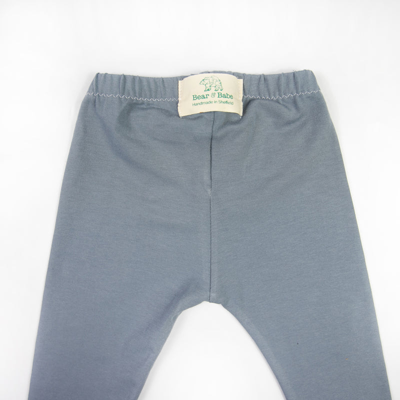 Steel Blue Baby and Children's Leggings