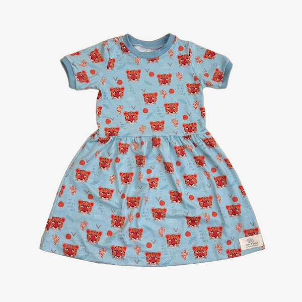Aqua Leopards Baby and Children's Dress