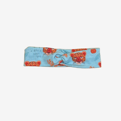 Aqua Leopards Adult's Twist Headband