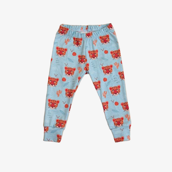 Aqua Leopards Baby and Children's Leggings