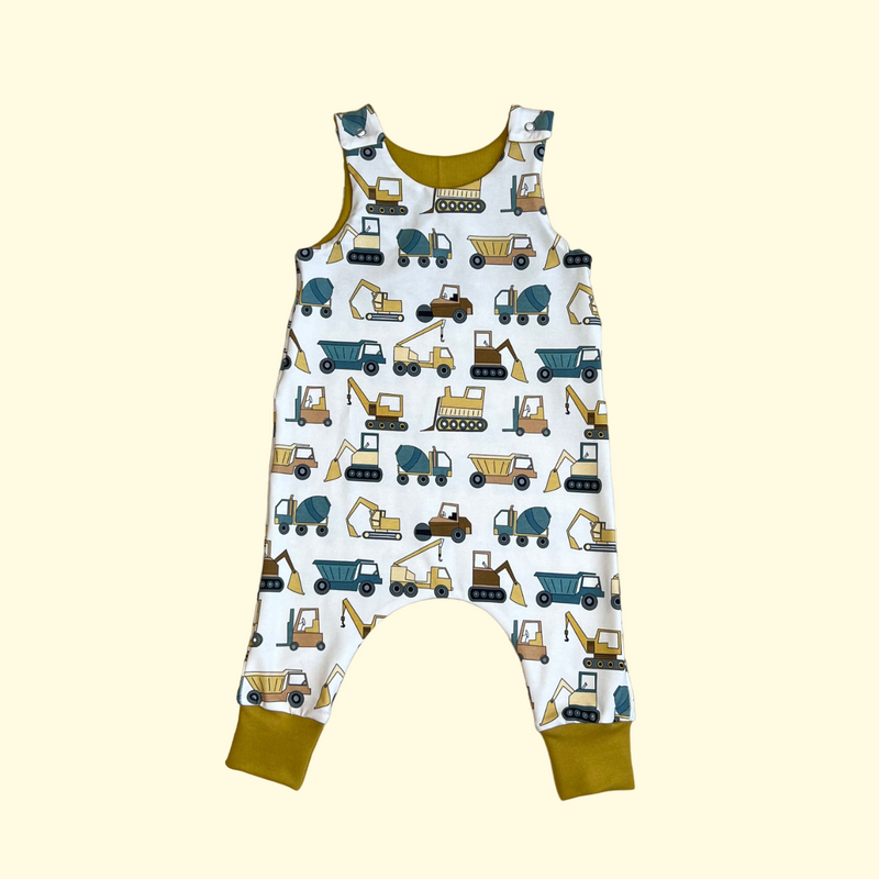 Construction Site Baby and Children's Romper