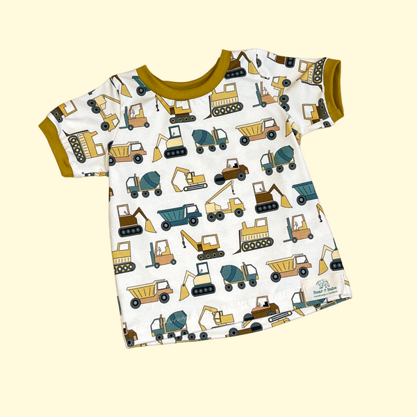 Construction Site Baby and Children's T-shirt