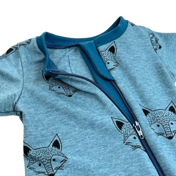 Blue Foxes Baby and Children's Zip Sleepsuit