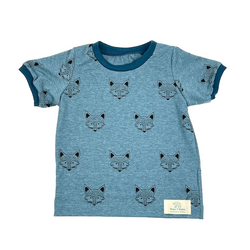 Blue Foxes Baby and Children's T-shirt