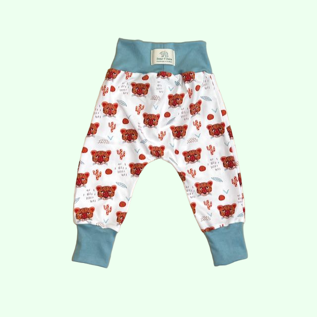 White Leopards Baby and Children's Harem Pants