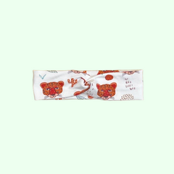 White Leopards Adult's Twist Headband