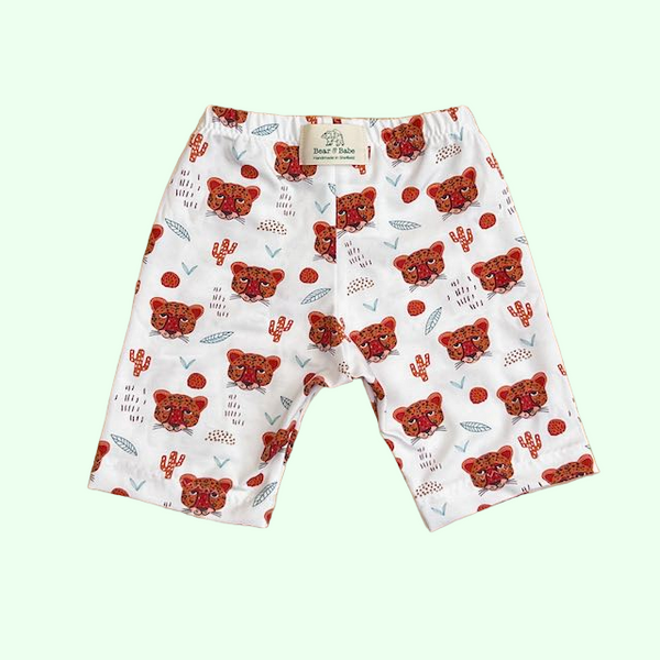 White Leopards Baby and Children's Shorts