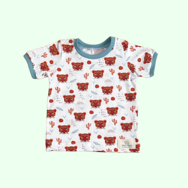 White Leopards Baby and Children's T-shirt