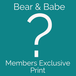 Member's Print Baby and Children's Romper