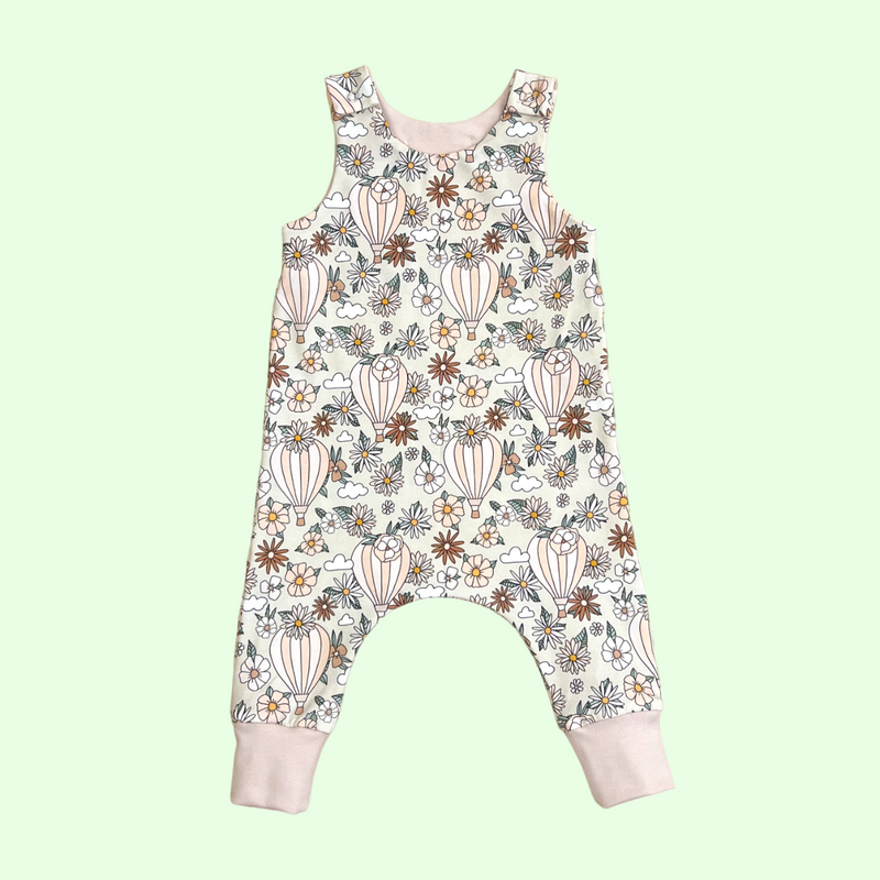 Flowers & Balloons Baby and Children's Romper