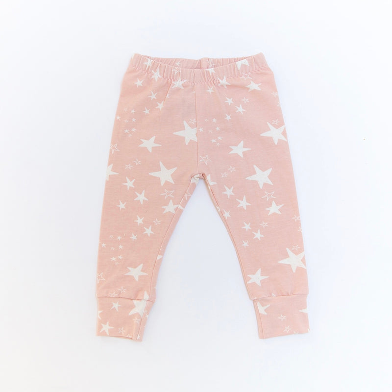 Pink Stars Baby and Children's Leggings