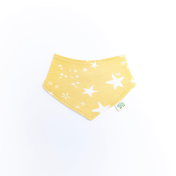 Yellow Stars Baby and Children's Bib
