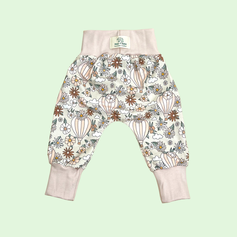 Flowers & Balloons Baby and Children's Harem Pants