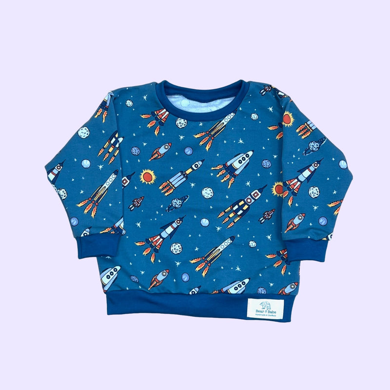 Space Patrol Baby and Children's Sweater
